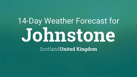 bbc weather johnstone